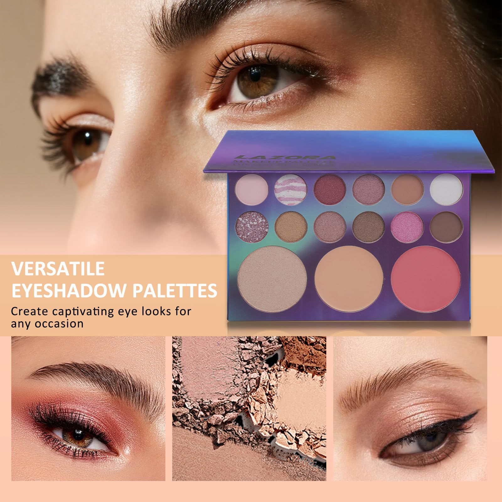 Venshun-mascara closeup reveals lifted lashes and defined eyes.