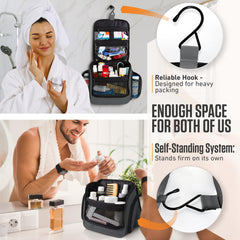 VENTURE 4TH inside-layout keeps cosmetics neatly separated for fast morning routines.