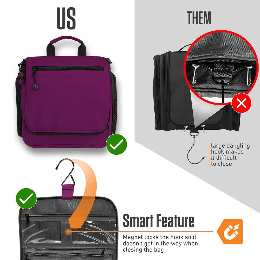 VENTURE 4TH travel organizer keeps essentials neatly arranged for daily use.