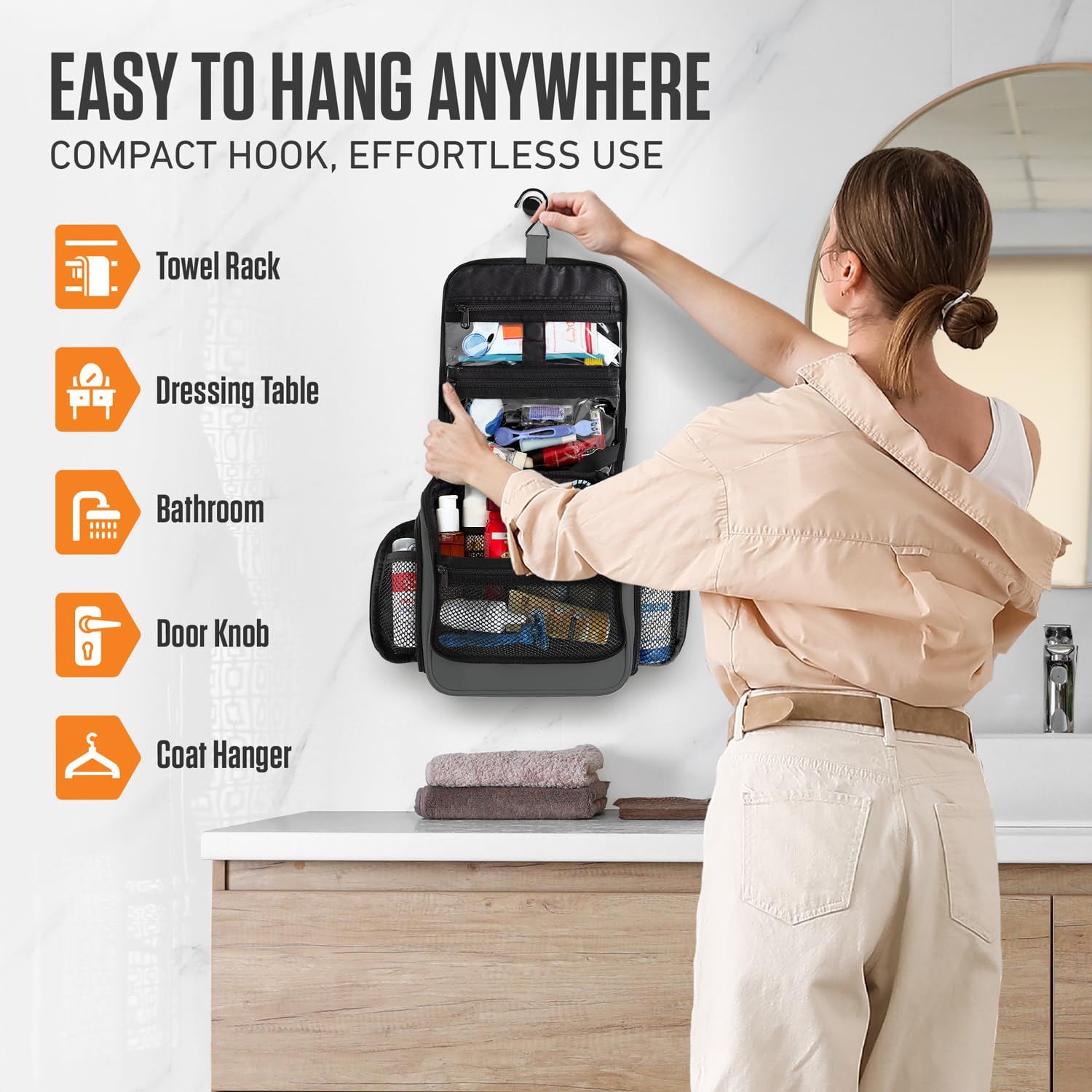 VENTURE 4TH travel-ready-size fits essentials for solo trips or family getaways.