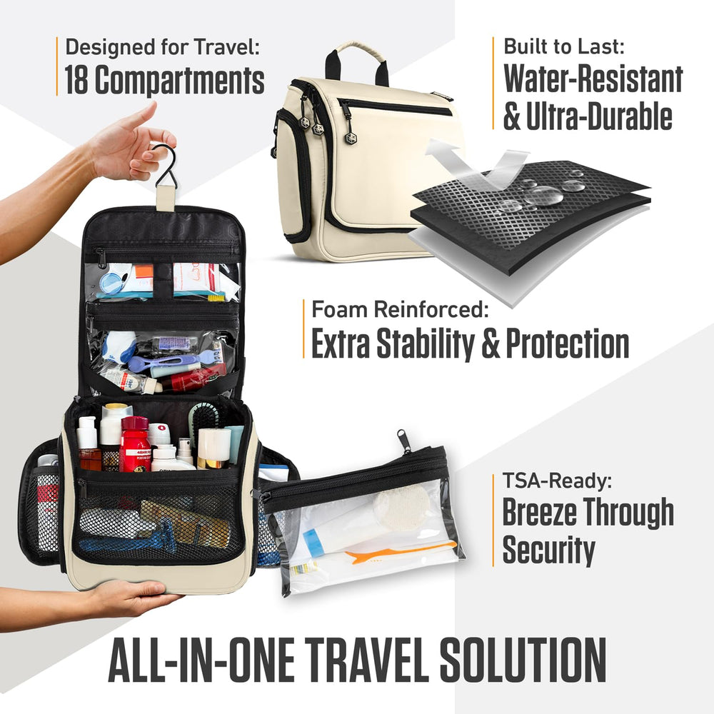 VENTURE 4TH water-resistant materials withstand travel wear and spills.