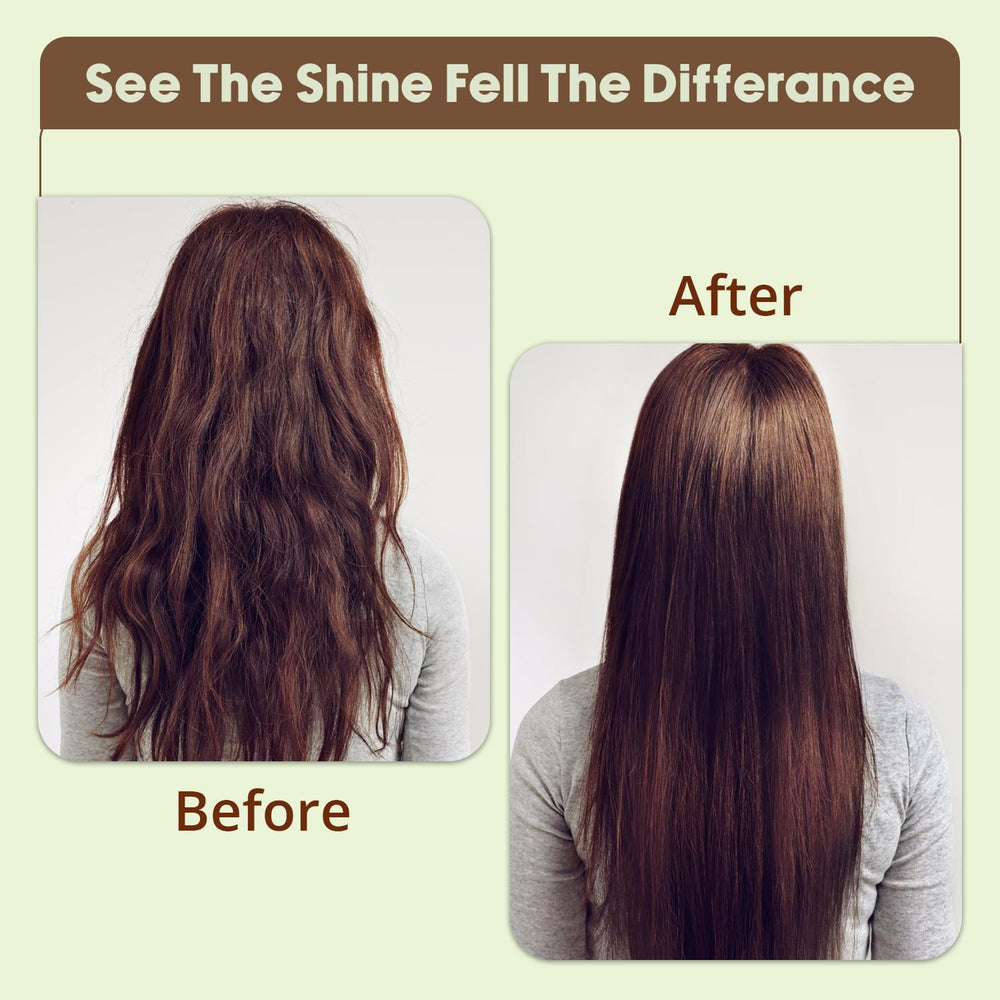 Vera Essence bamboo brush scalp massage promotes scalp stimulation during brushing.