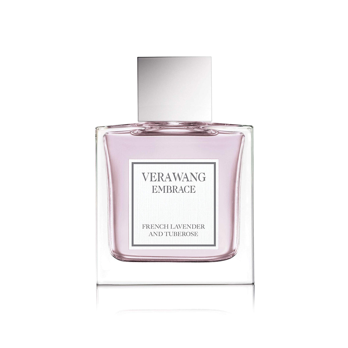 Vera Wang Embrace bottle top view showcases elegant design for everyday glamour.