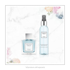 Vera Wang Embrace spray-action delivers a light refreshing mist.