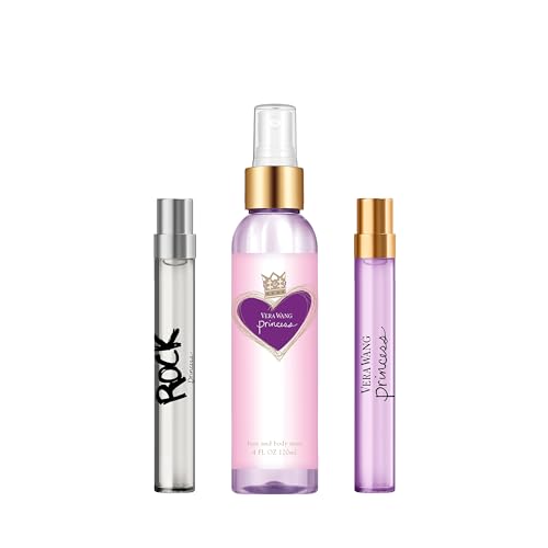 Vera Wang Princess EDT bottle emphasizing lasting vanilla and amber base for all-day wear