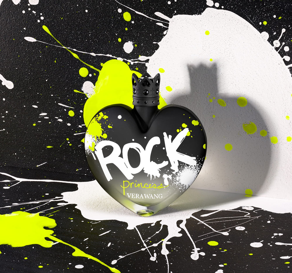 Vera Wang Rock Princess base notes Vanilla and Amber add warmth and lasting depth.
