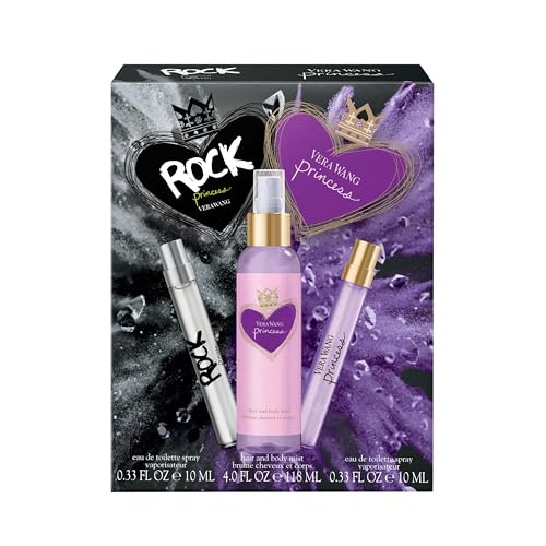 Vera Wang Rock Princess EDT bottle presenting night-blooming jasmine with peach for bold flair
