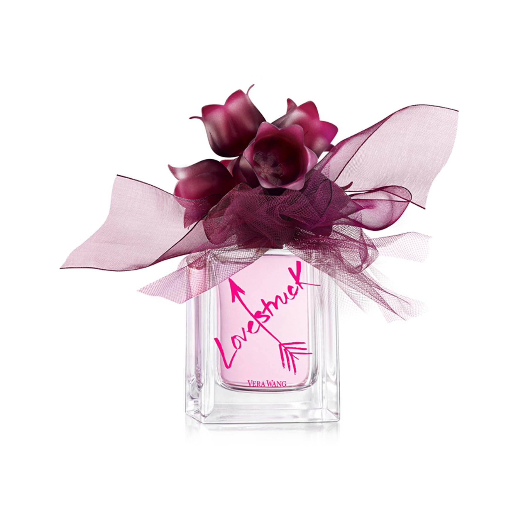 Vera Wang Love Struck EDP bottle front shows sparkling romantic fragrance for daily wear.
