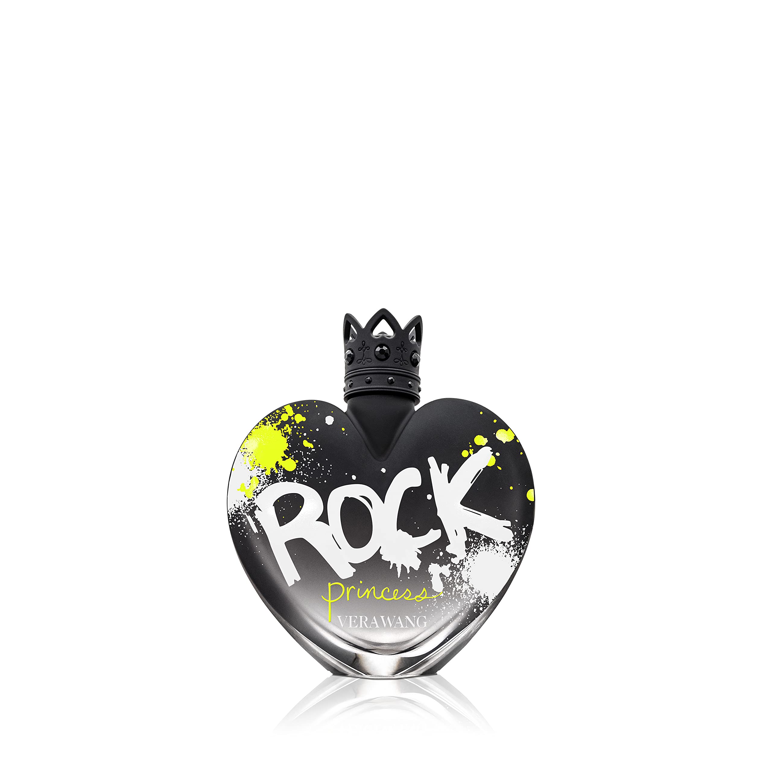 Vera Wang Rock Princess bottle on stand, suggesting bold everyday confidence.