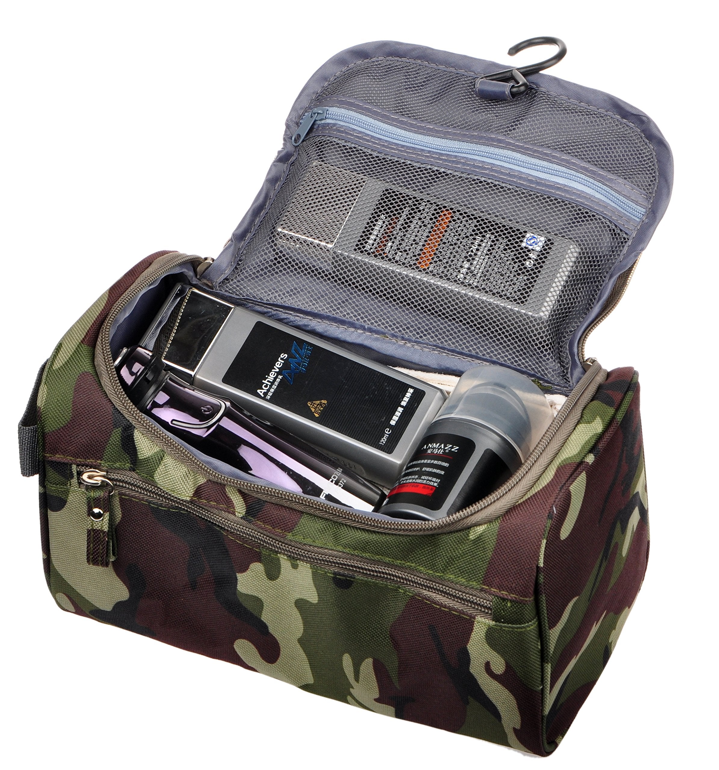 Vercord bag interior mesh pocket keeps items separated and visible