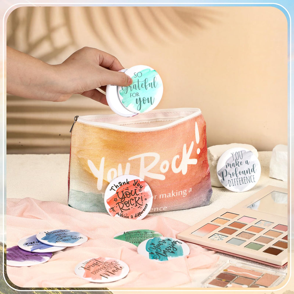Vercraft makeup bags with durable zipper and canvas detail for daily use.