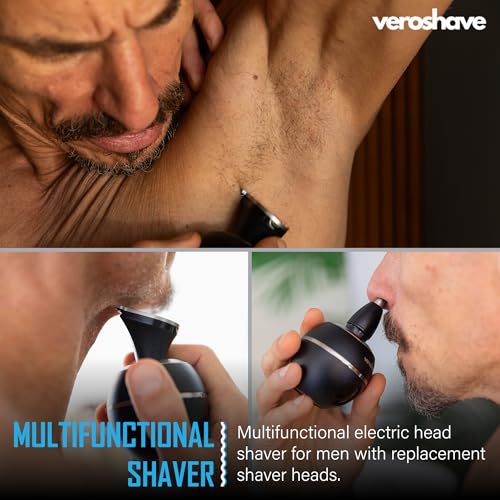 Veroshave compact grooming kit image highlights travel ready design and convenience.