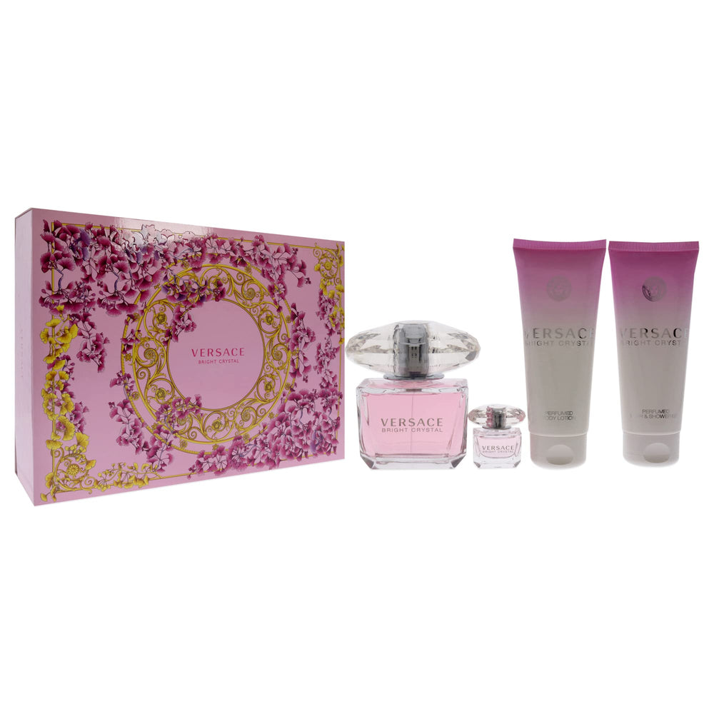 Versace Bright Crystal bath and shower gel with fragrant lather