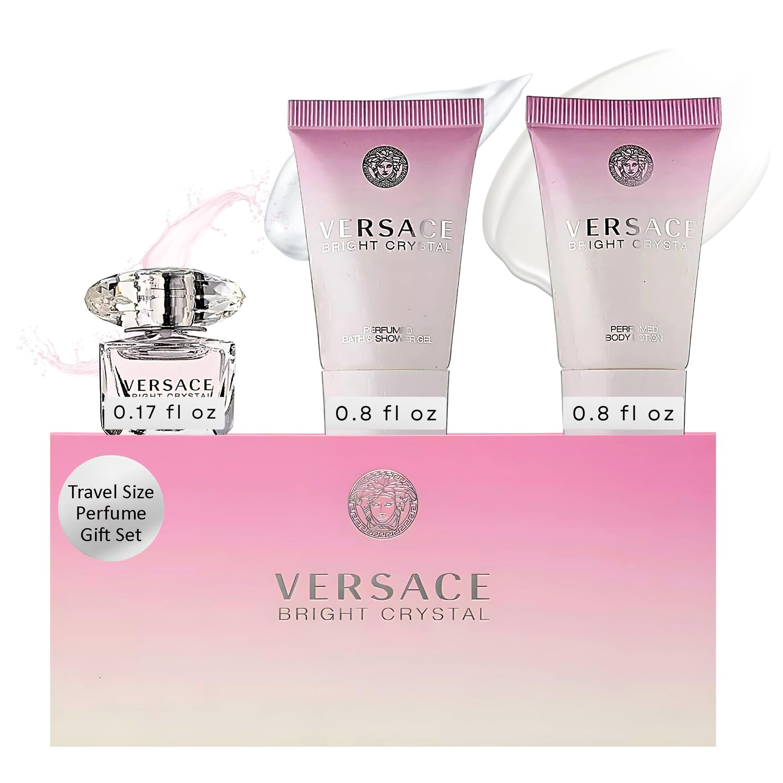 Versace Bright Crystal EDT 5ml bottle for daily elegance