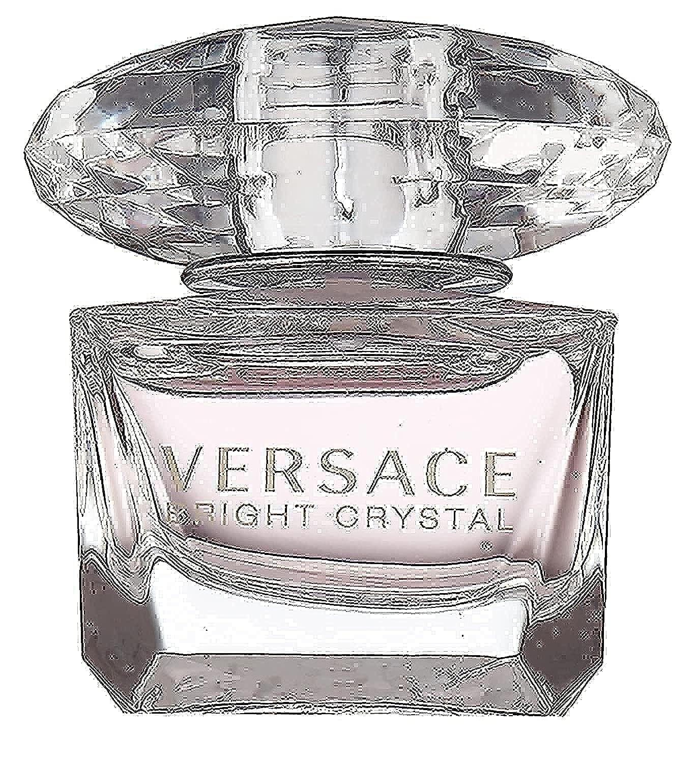 Versace Bright Crystal mini bottle in 0.17oz for on-the-go fragrance touch-ups.