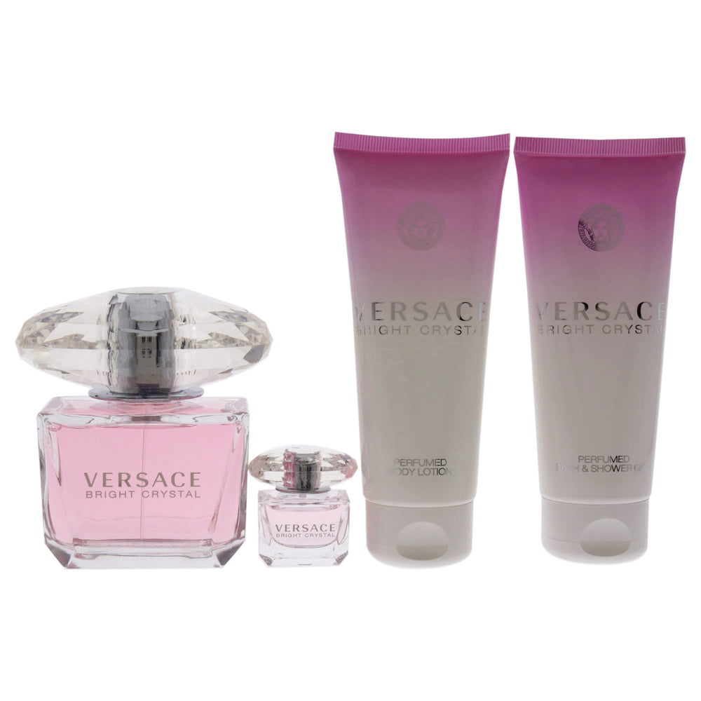 Versace Bright Crystal perfumed body lotion for silky hydration