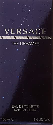 Versace Dreamer bottle front view suitable for confident daytime use