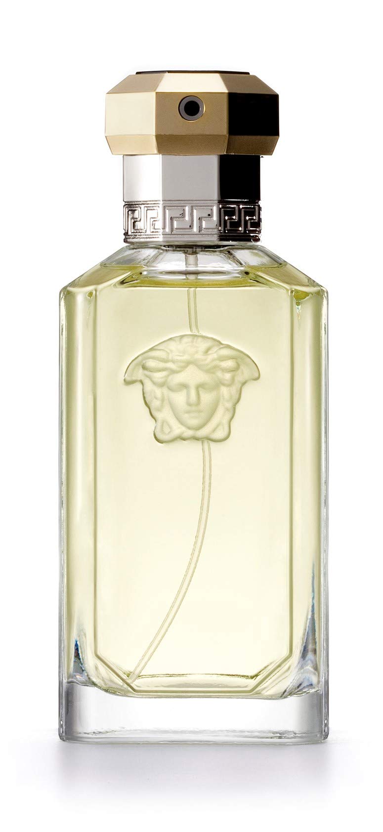 Versace The Dreamer for Men packaging detail highlights premium Italian craftsmanship, gift-ready presentation.