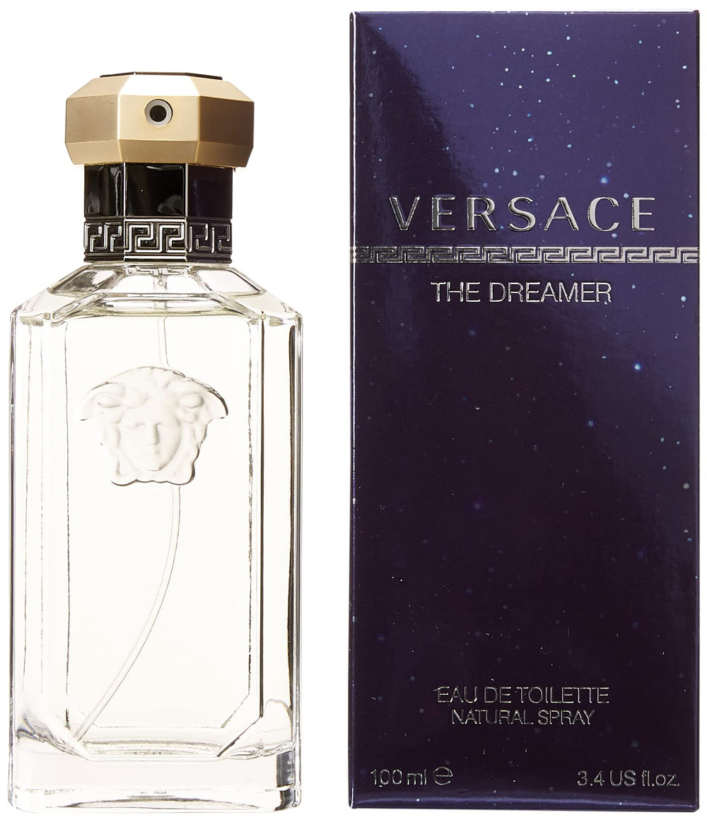 Versace Dreamer packaging variation on shelf, ideal for gifting