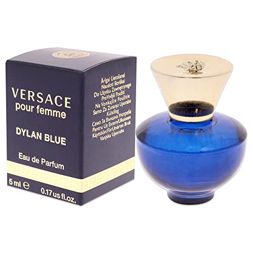 Versace Dylan Blue Women EDP Splash Mini spray application for quick refresh