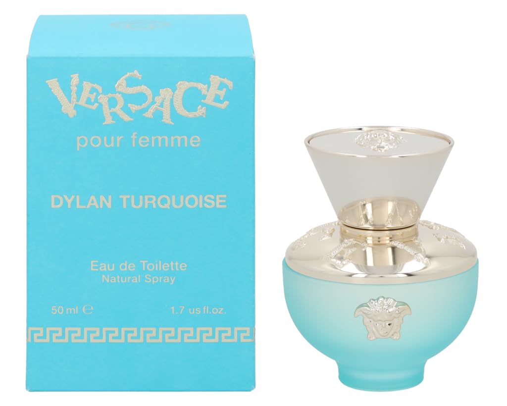 Versace Dylan Turquoise bottle front for daytime wear