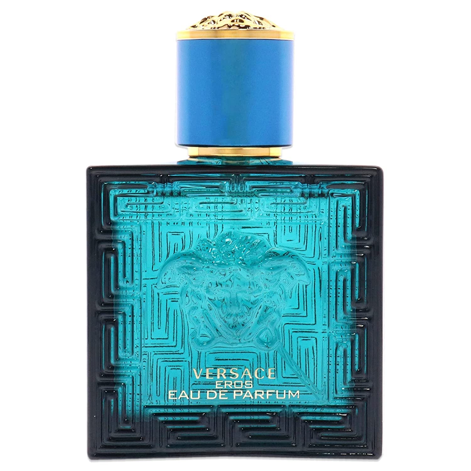 Versace Eros close-up shows elegant design for confident nights