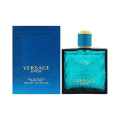 Versace Eros for Men bottle—bold design ideal for confident evenings.