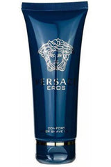 Versace Eros for Men bottle pour highlights premium grooming boost and fragrance feel