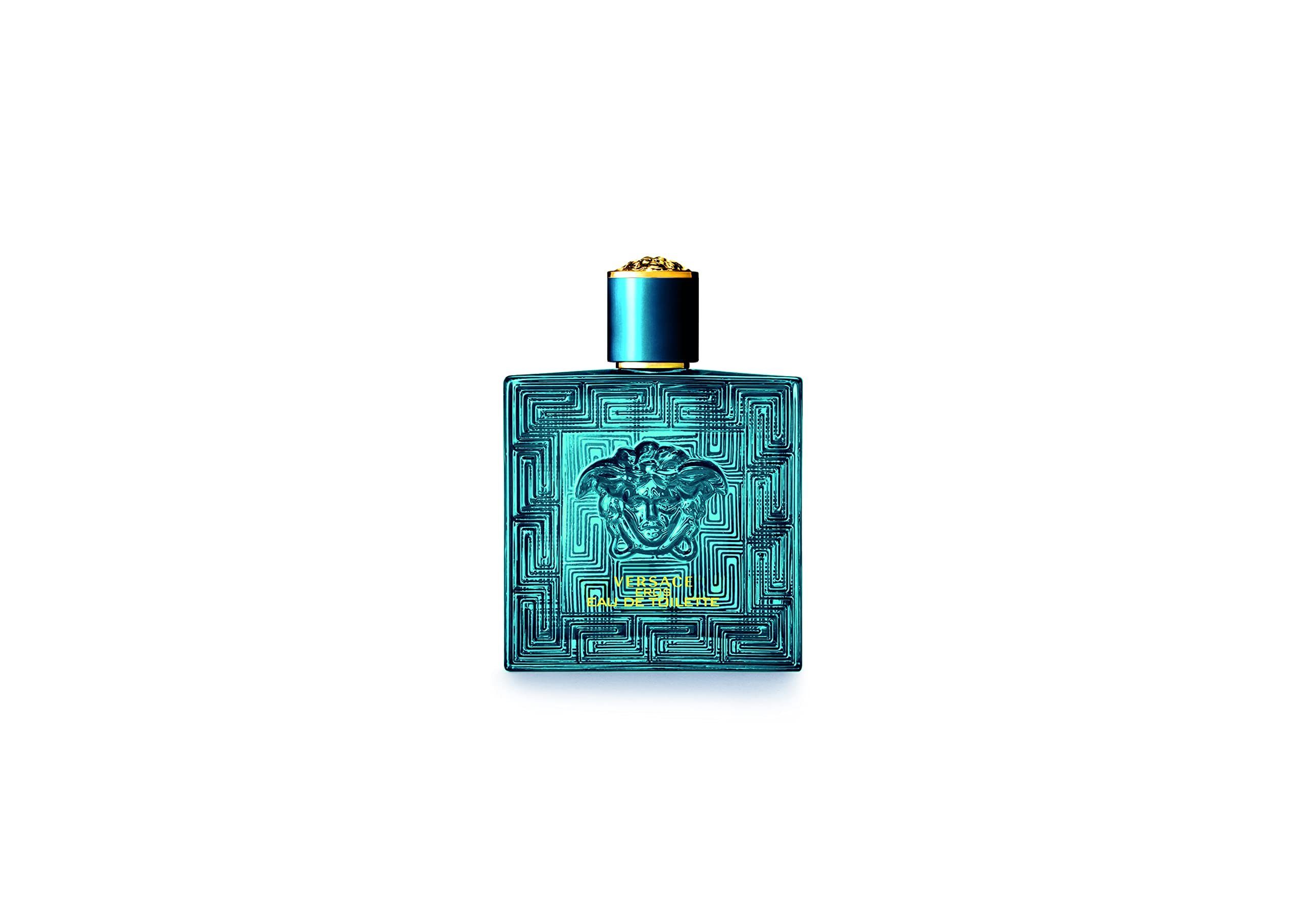 Versace Eros for Men spray application ready for quick use.