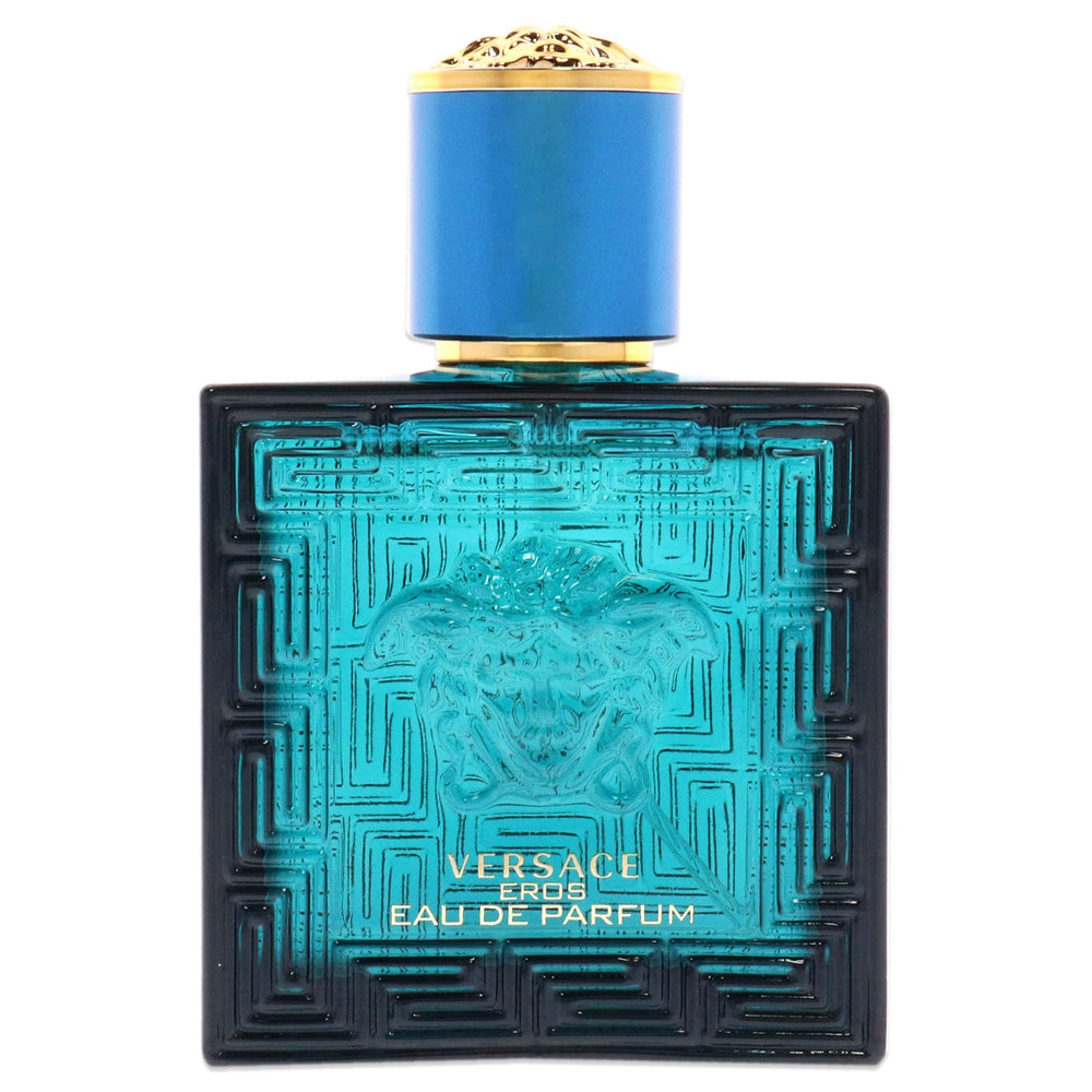 Versace Eros Men EDP citrus top notes reveal a refreshing scent for daytime wear.