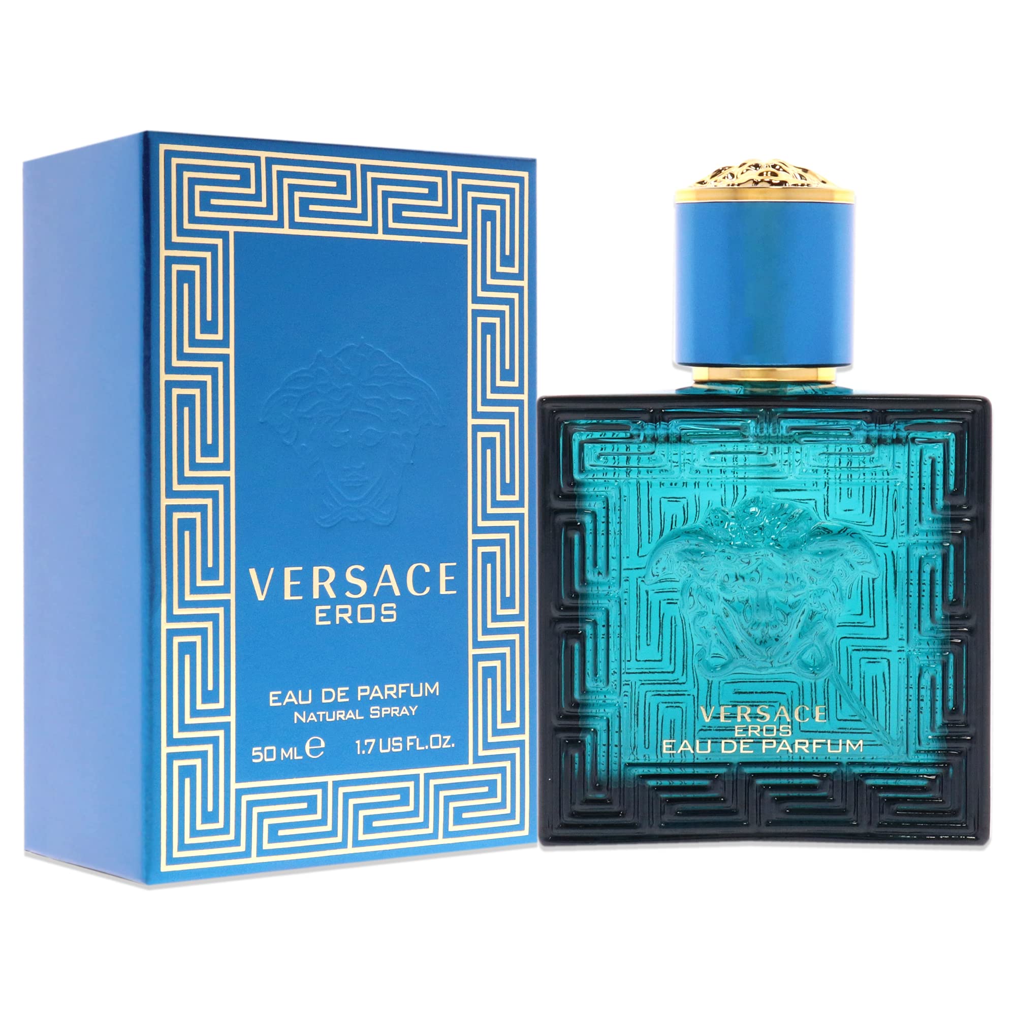 Versace Eros Men EDP mid-notes image showcases geranium and sage for balanced sophistication.