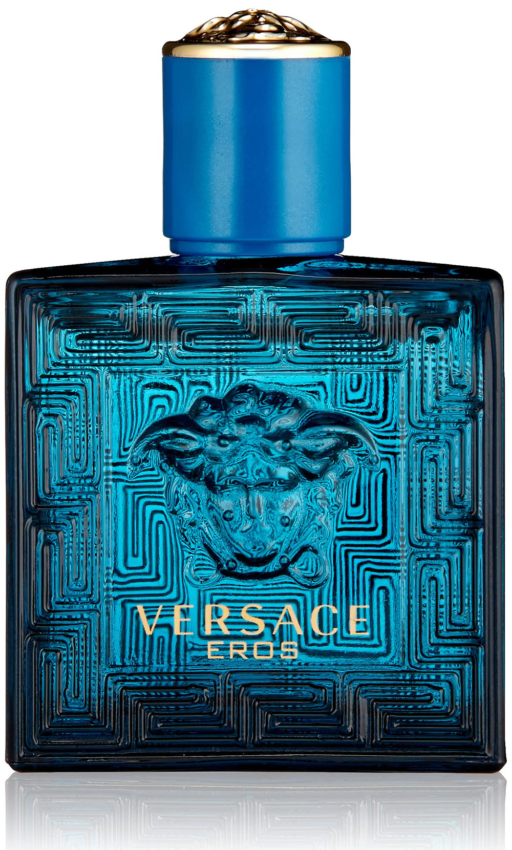 Versace Eros mini EDT splash bottle highlights fresh, confident daily wear
