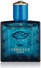 Versace Eros mini EDT splash bottle highlights fresh, confident daily wear