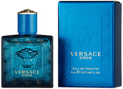 Versace Eros mini EDT splash box showcases collectible gift-ready presentation
