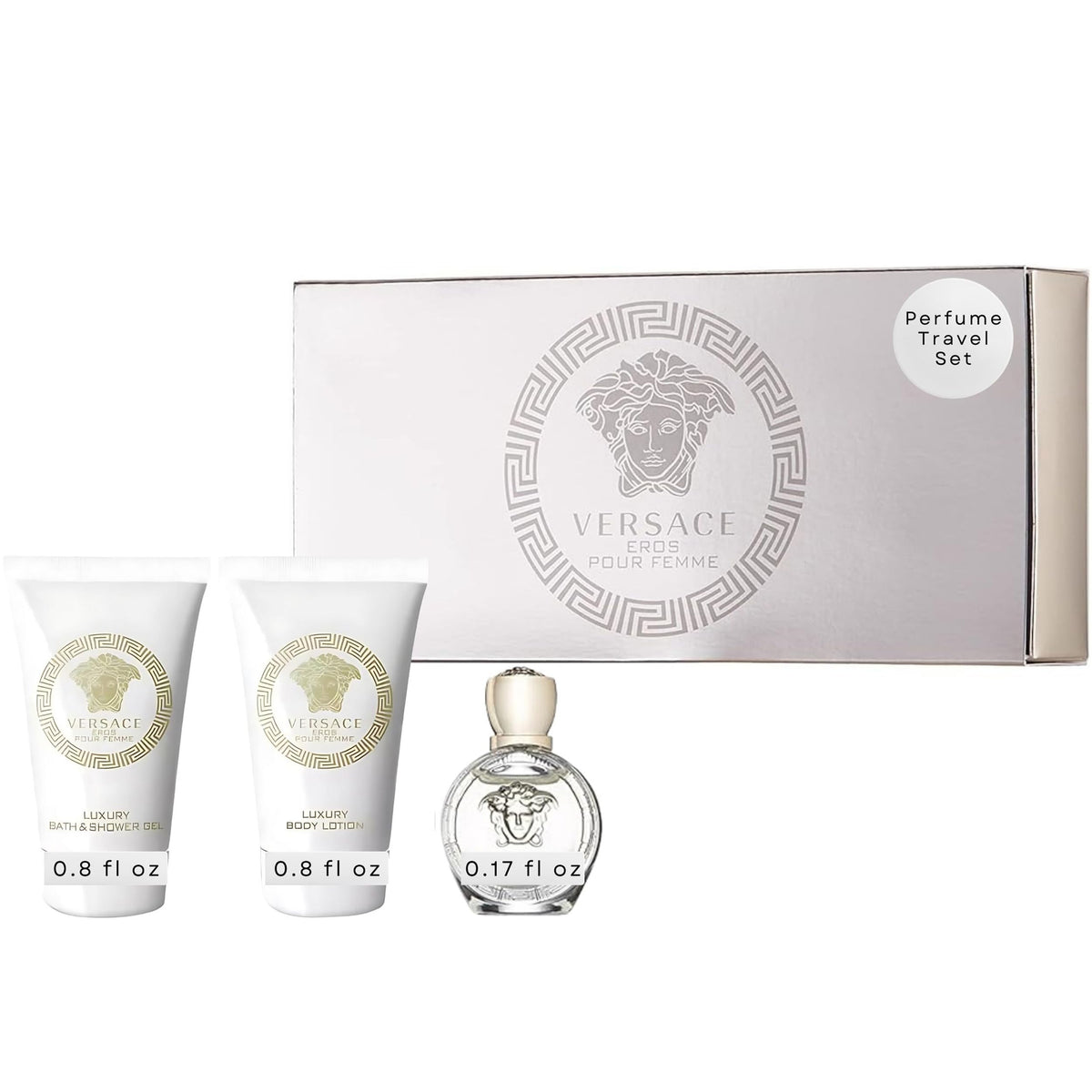 Versace Eros Pour Femme EDP bottle for daily wear and confidence