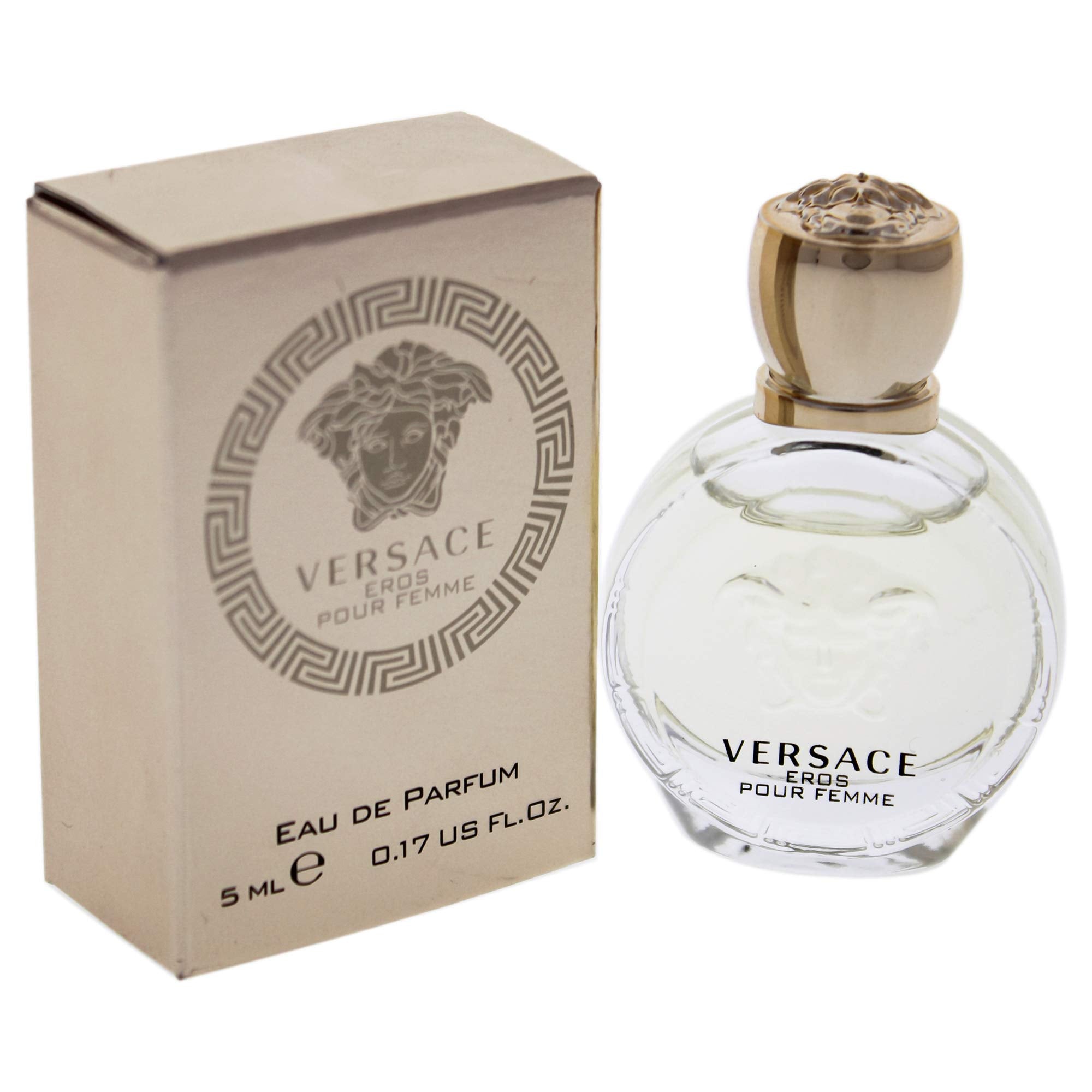 Versace Eros Pour Femme fragrance swatch hints at luminous presence