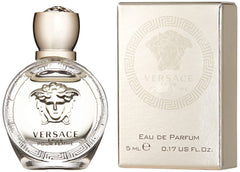Versace Eros Pour Femme packaging display highlighting gift-ready elegance