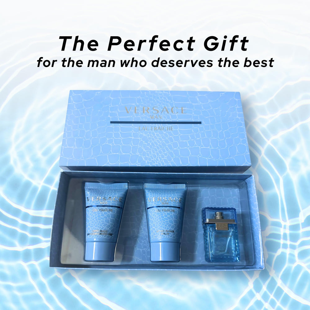 Versace Man Eau Fraiche aftershave balm mini for cooling grooming ritual