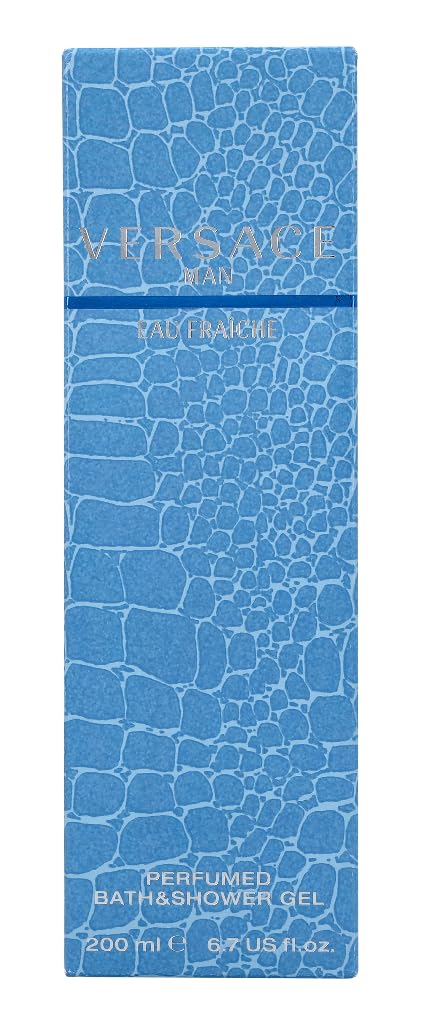 Versace Man Eau Fraiche fragrance notes cedar amber sage for revitalizing aroma.