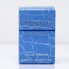 Versace Man Eau Fraiche front view—sleek packaging reflecting Mediterranean-inspired fragrance.