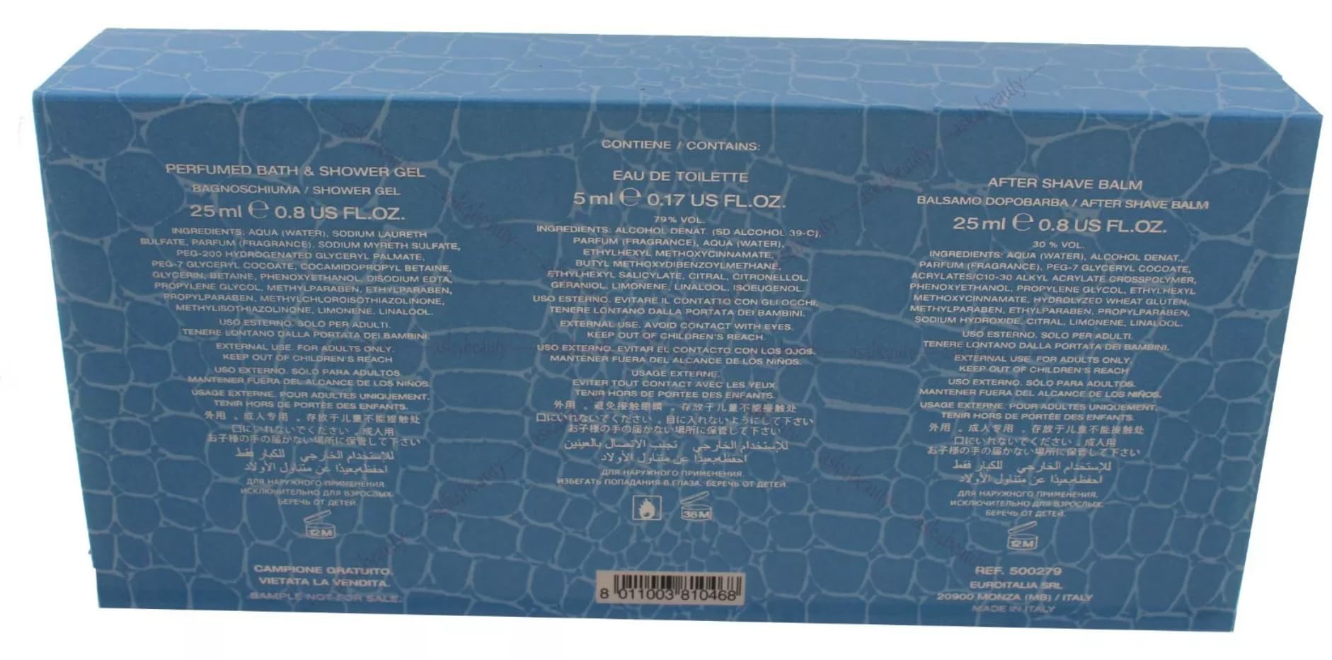 Versace Man Eau Fraiche travel-friendly packaging for easy scent rotation