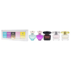 Versace Bright Crystal miniature bottle for fresh-day florals and glow.