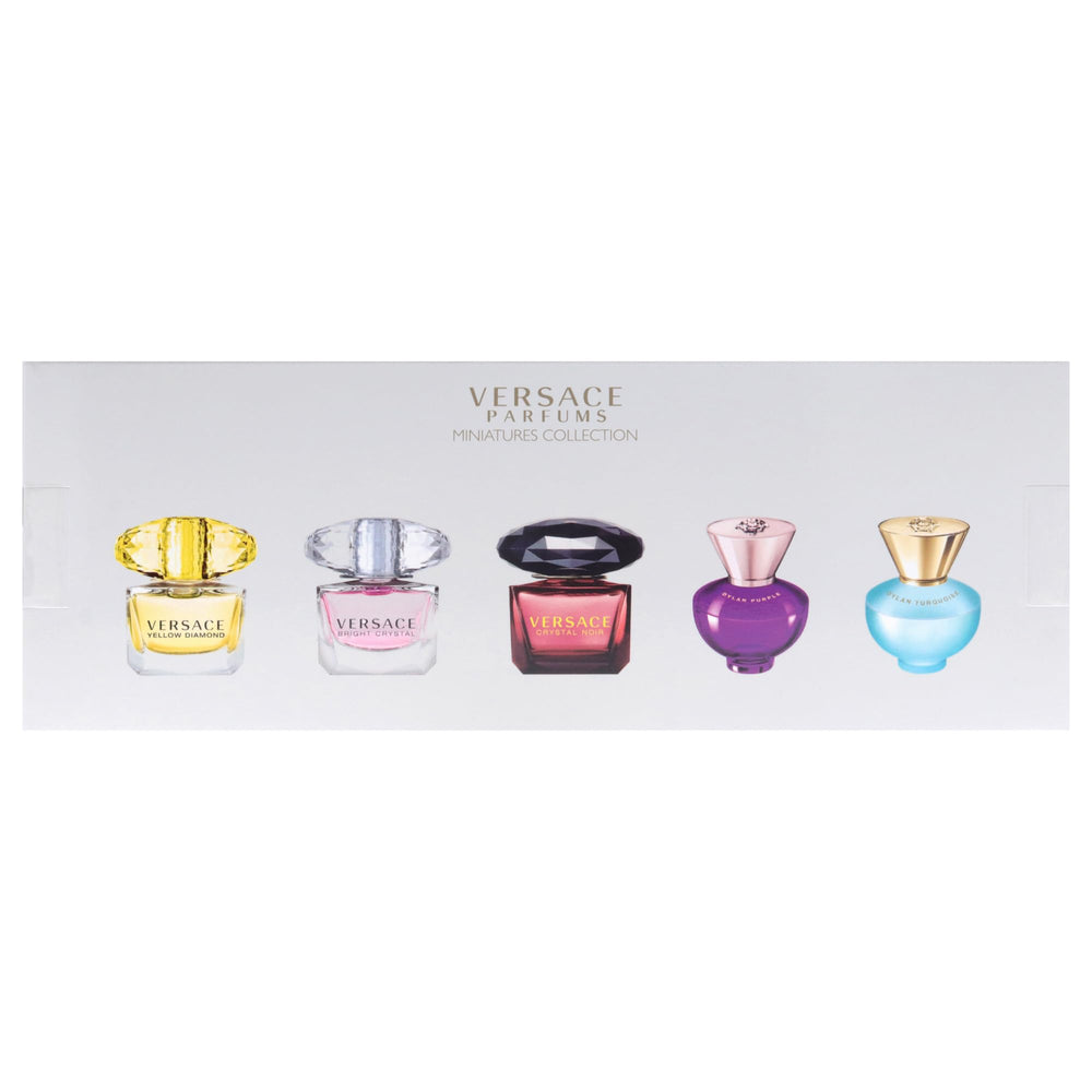 Versace mini gift-set packaging for premium gifting experience.