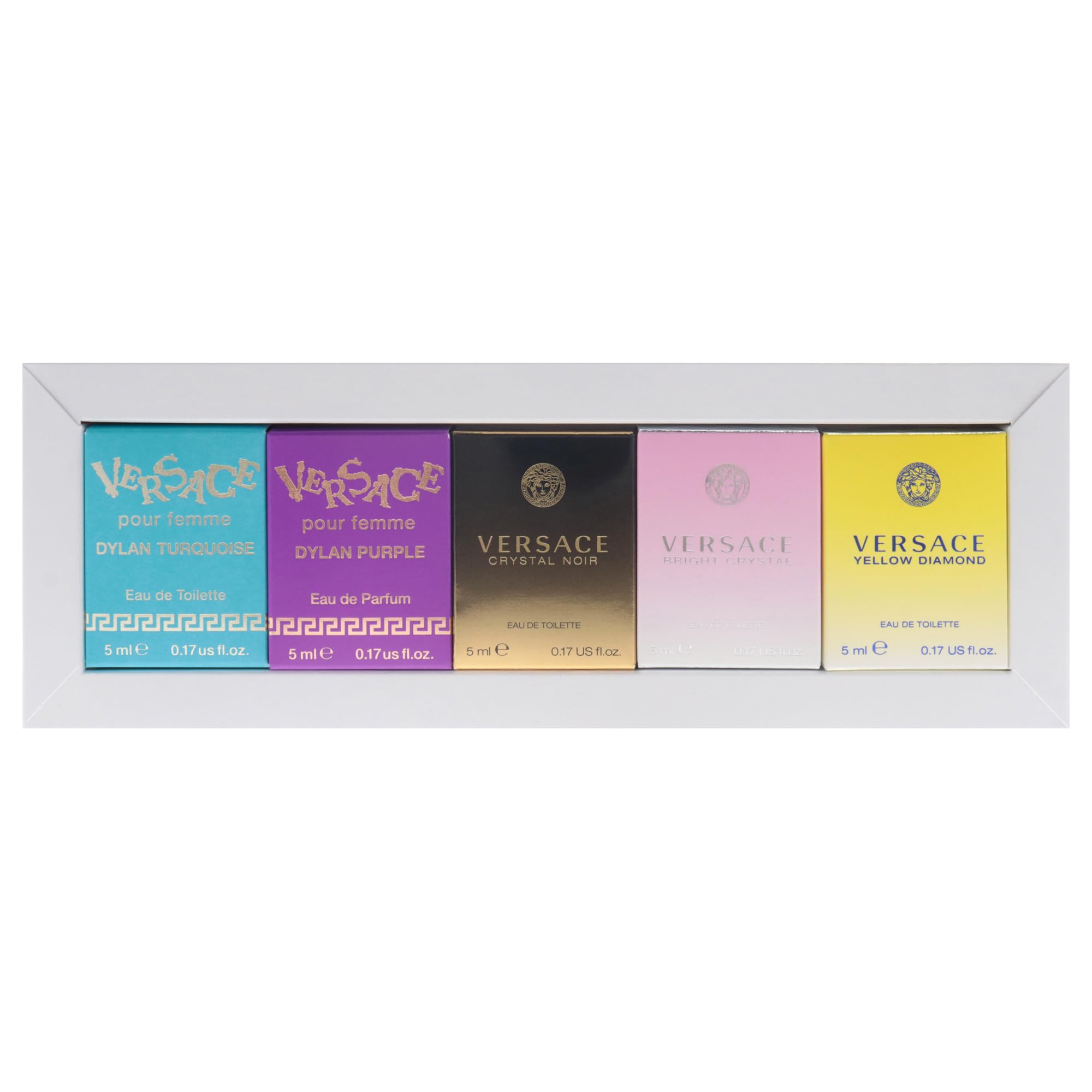 Versace travel-size set image for portable luxury fragrance.
