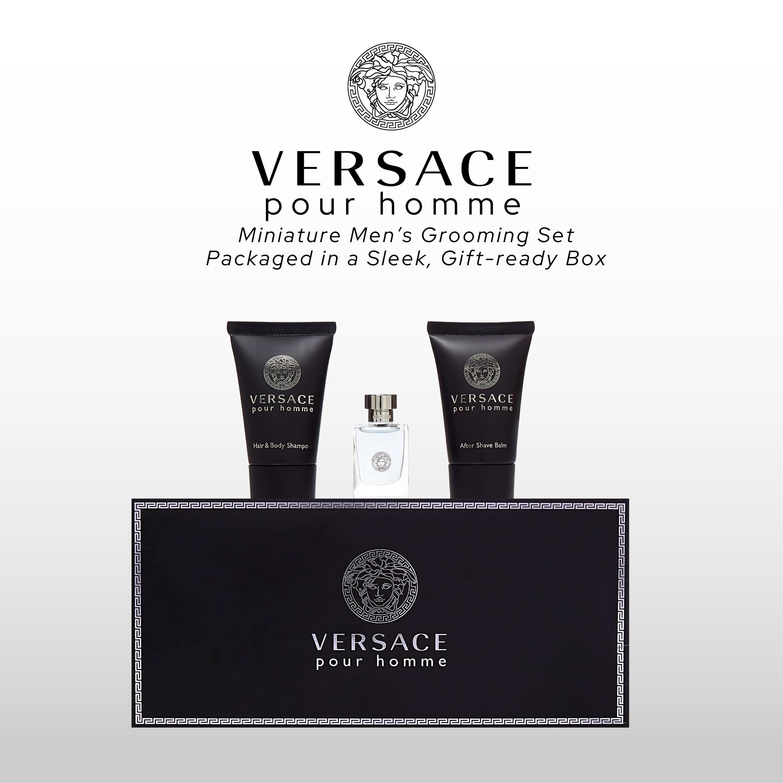 Versace Pour Homme after shave balm mini tube soothing post-shave