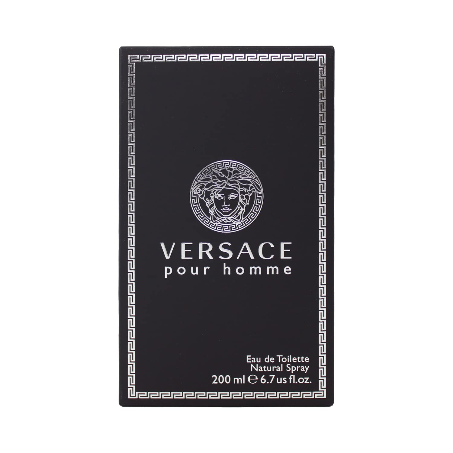 Versace Pour Homme bottle on dresser shows timeless daily elegance.