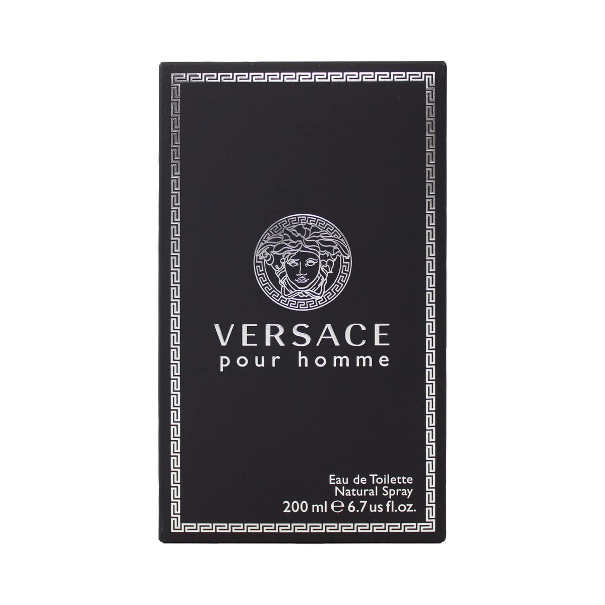 Versace Pour Homme bottle on dresser shows timeless daily elegance.