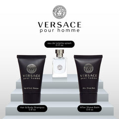 Versace Pour Homme hair and body shampoo mini tube for travel
