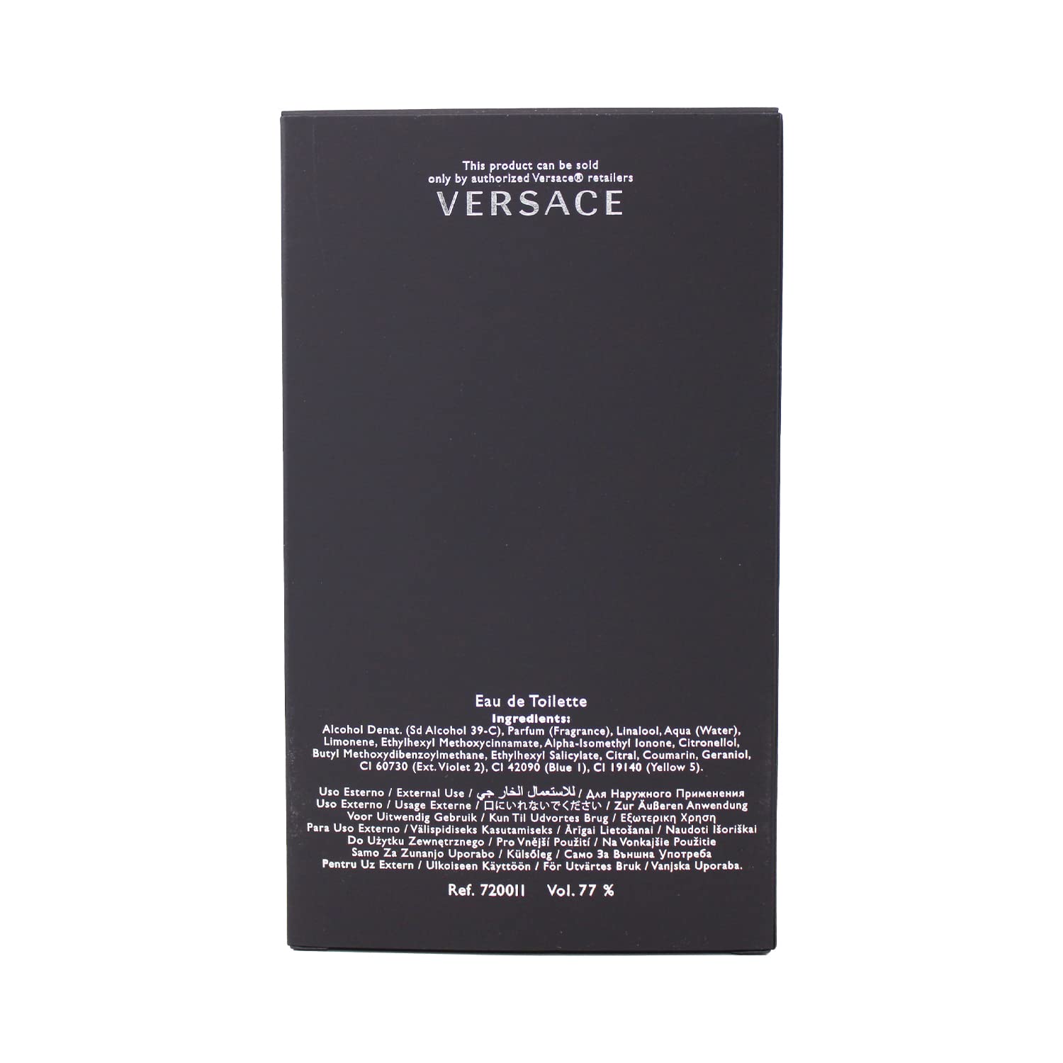 Versace Pour Homme top notes evoke fresh confidence for morning use.