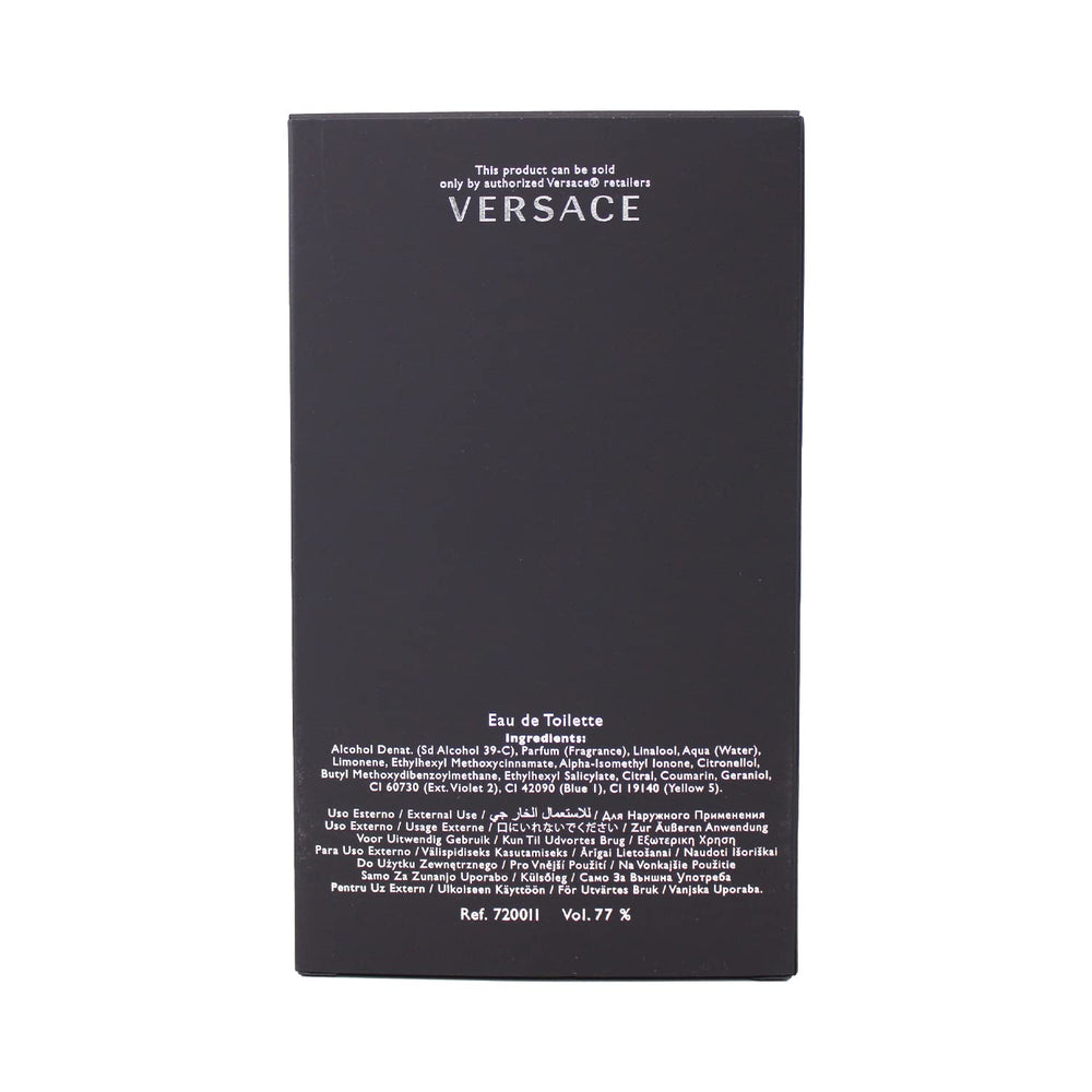Versace Pour Homme top notes evoke fresh confidence for morning use.
